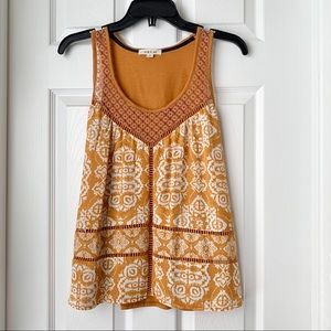 Taylor & Sage Mustard Yellow Top